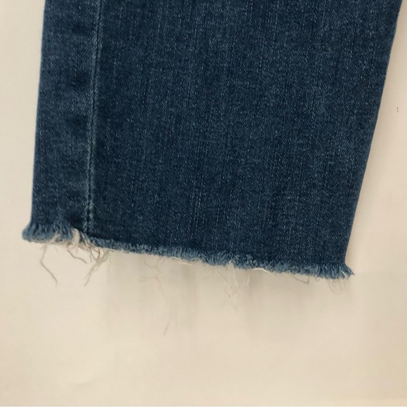 Joes jeans 31x28 high rise skinny ankle dark brades raw hem 0684 - Picture 2 of 9